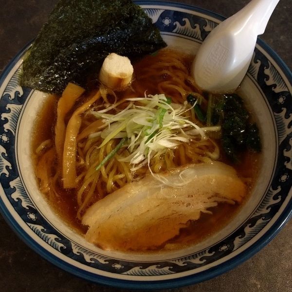 「鶏ガラあっさり醤油」@ラーメン くるのや 恵庭店の写真