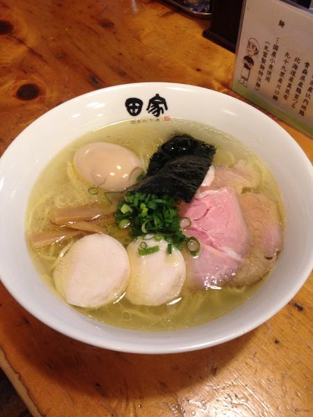 「特製塩そば」@中華そば 田家 本店の写真