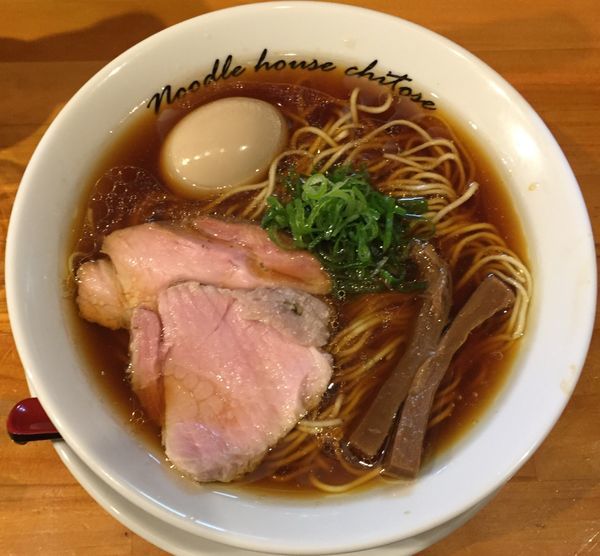 「醤油790円他」@麺庵ちとせの写真