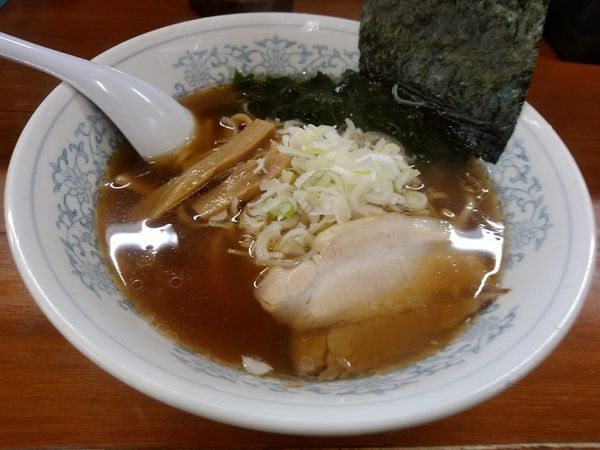 「ラーメン(並盛・150g)600円」@会津喜多方らーめん 上細井店の写真