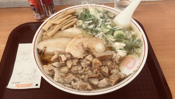 「【裏メニュー】スペシャル（刻み）」@喜多方ラーメン 天高盛の写真