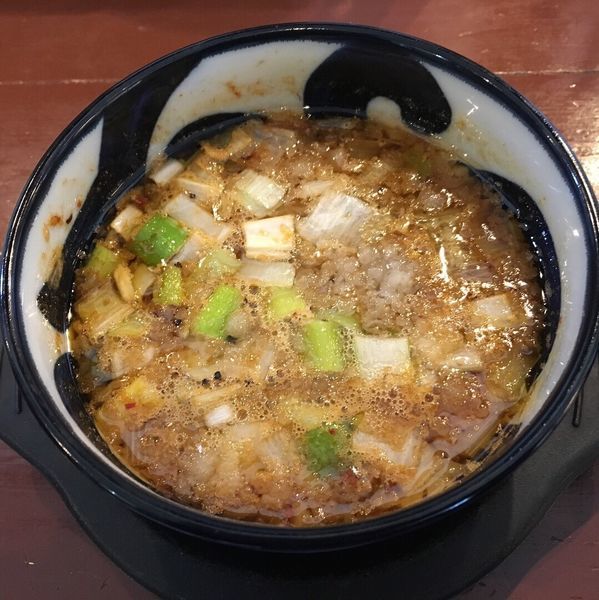 「背脂にんにくつけ麺」@麺者いふうの写真