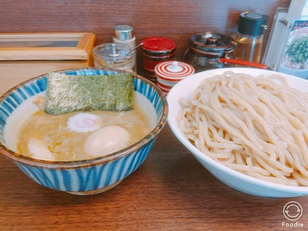 「煮番搾り 大盛 味玉」@つけめん 三三㐂の写真