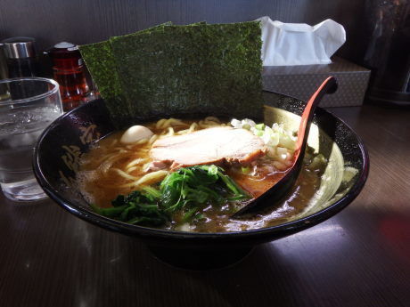 「醤油豚骨　並」@横浜家系ラーメン 源絆家の写真