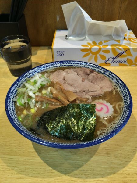 「中華そば＋味玉（700円+100円）」@くり山の写真