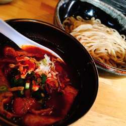 肉汁辛しくる麺