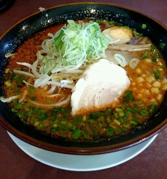 「将軍辛みそらーめん（大辛）」@将軍らーめんの写真