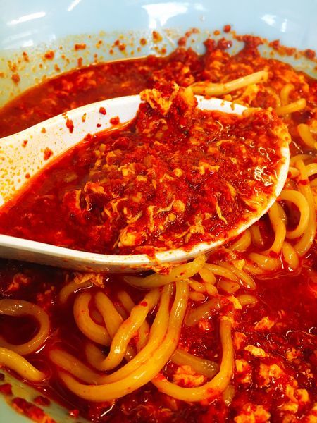 「タンタンメン激辛」@元祖ニュータンタンメン本舗 駒岡店の写真