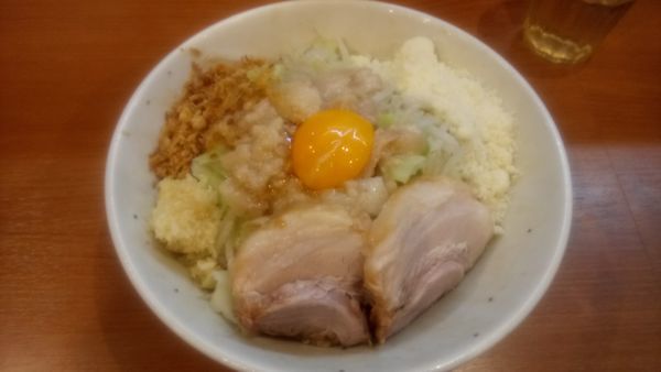 「小740円+汁なし100円+粉チーズ100円」@ラーメンBoo Boo太郎。の写真