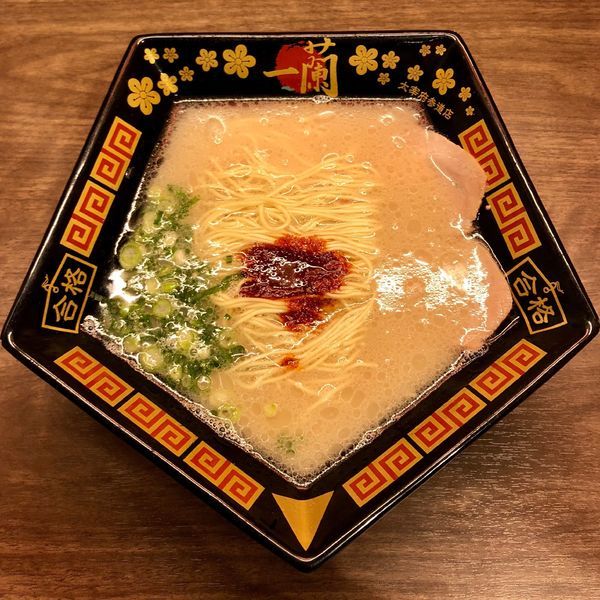 「合格ラーメン (890円)」@一蘭 太宰府参道店の写真