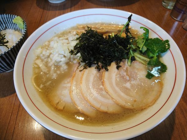 「【限定】特級ぶりそば880円＋めし割110円」@寿製麺よしかわ 川越店の写真