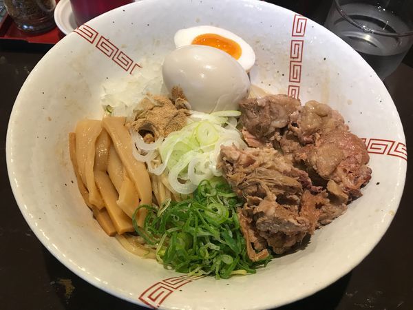 「まぜそば＋味玉＋追い飯」@中華そば 葵の写真