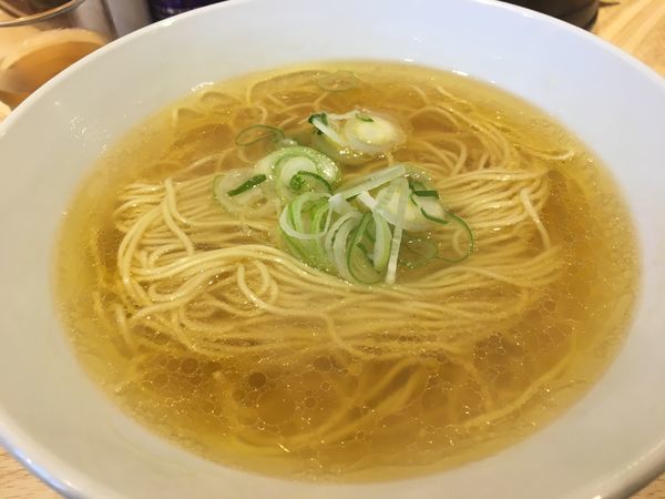 「かけそば（塩）650円」@ふる川の写真