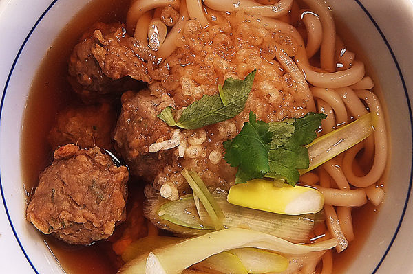 「いわしのつみれうどん(並)」@なか卯 せんげん台店の写真