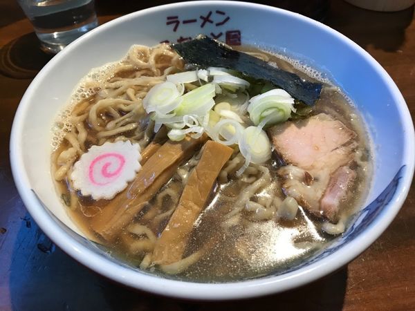 「中華そば　裏　750円」@ラーメン みなもと屋の写真