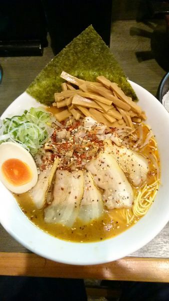 「魚介旨辛  ９１８円」@上州濃厚中華蕎麦 はたお商店 下小出本店の写真