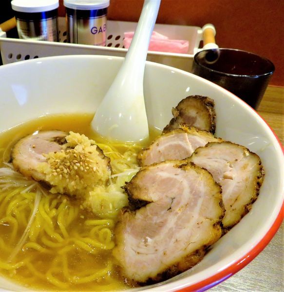 「塩チャーシューメン＋ショウガ（1,020円）」@麺や134の写真