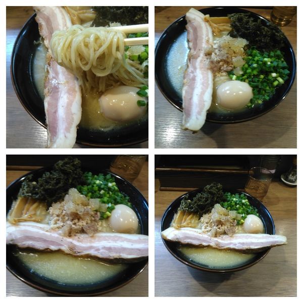 「塩白湯大盛り」@麺家 Shumen Doushiの写真