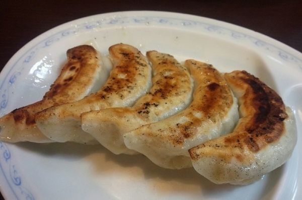 「手にぎり焼餃子400円」@竹林坊の写真