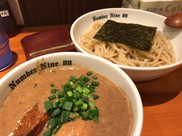 「濃厚つけめん＋味玉」@麺Dining Number Nine 09の写真