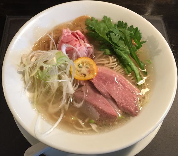 「鴨塩らぁめん1000円」@KaneKitchen Noodlesの写真