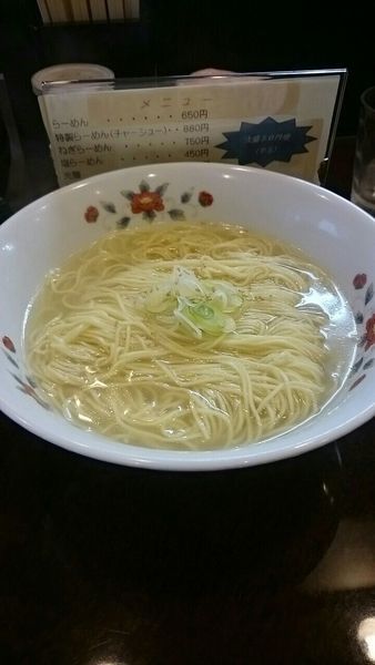 「塩ラーメン」@ラーメン寺子屋 麺倶楽部の写真