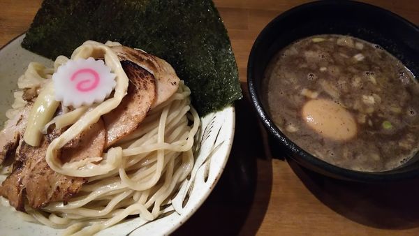 「特製つけ麺（大盛）（魚介）」@馳走麺 狸穴の写真