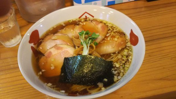 「焼豚そば」@支那そば やまき 正月屋分店の写真