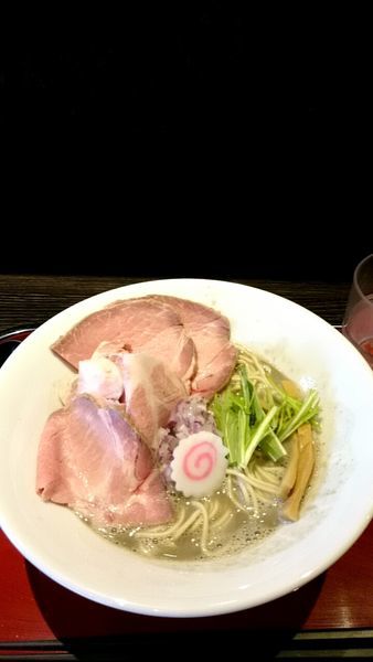 「濃厚煮干そば＋豚チャーシュー」@鶏そば なんきち 東京店の写真