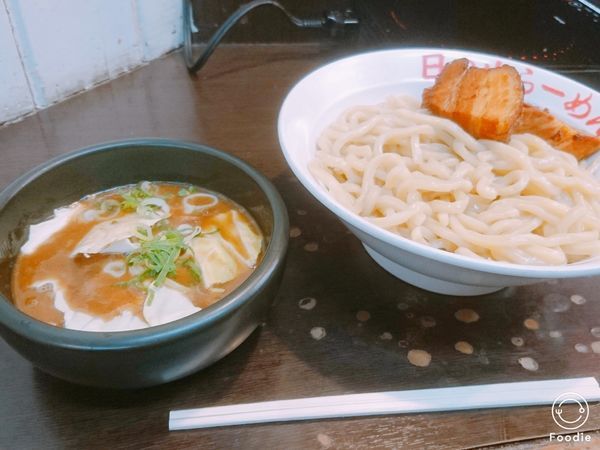 「剛つけ麺 大盛 ゴロチャー」@日の出らーめん 横浜桜木町本店の写真