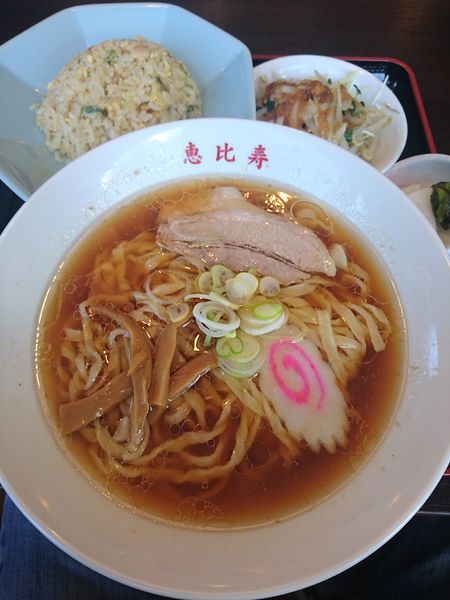 「定番チャーハンセット 900円 手打ち麺50円」@恵比寿の写真