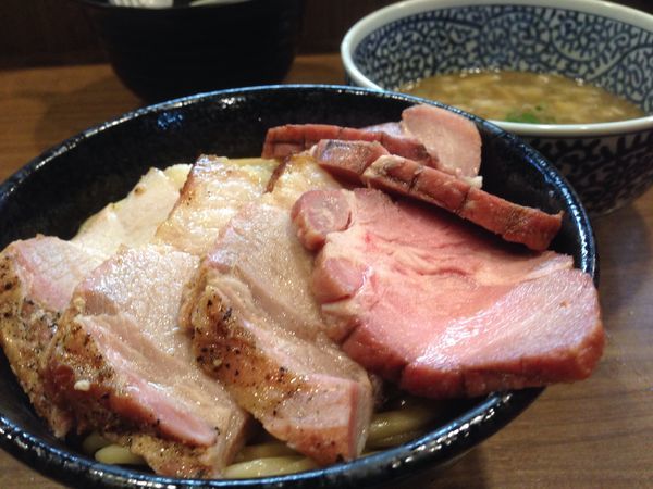 「チャーシュー極濃煮干つけ麺」@煮干しつけ麺 宮元の写真