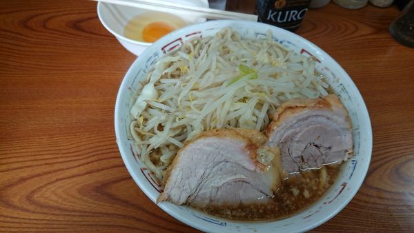 「小　ニンニク少」@ラーメン二郎 亀戸店の写真