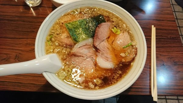 「香雅特製チャーシューメン(背脂入り)750」@中華料理 香雅の写真
