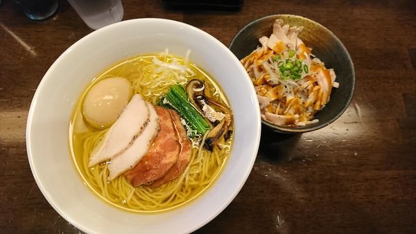 「特製芳醇中華そば 塩」@麺屋 龍壽の写真