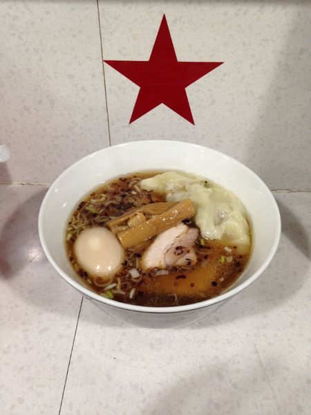 「【秘密の限定ラーメン】特製生姜中華そば」@ラーメン星印の写真