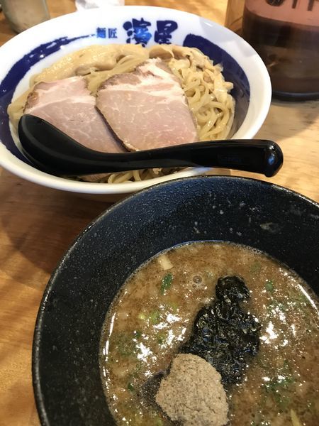 「濃厚煮干しつけ麺」@濃厚煮干しそば 麺匠 濱星 関内店の写真
