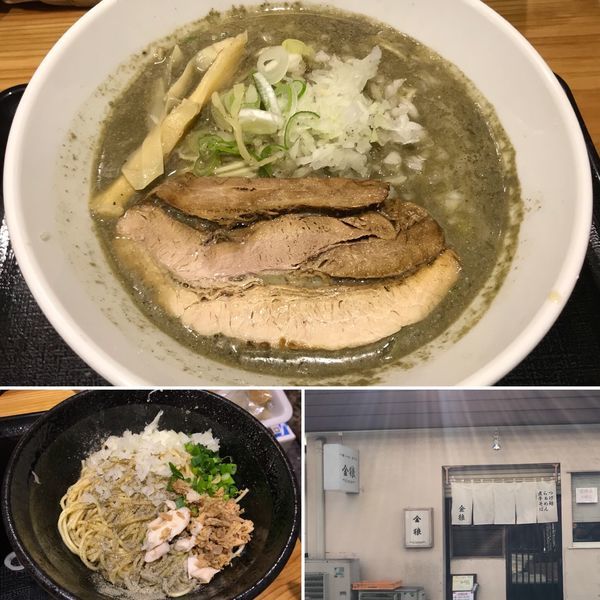 「煮干そば 半殺し ＆ 替え玉」@つけめん・らーめん・煮干そば 金狼の写真