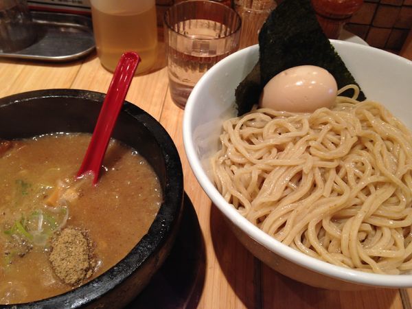 「味玉つけ麺(大盛り)」@梦麺88の写真