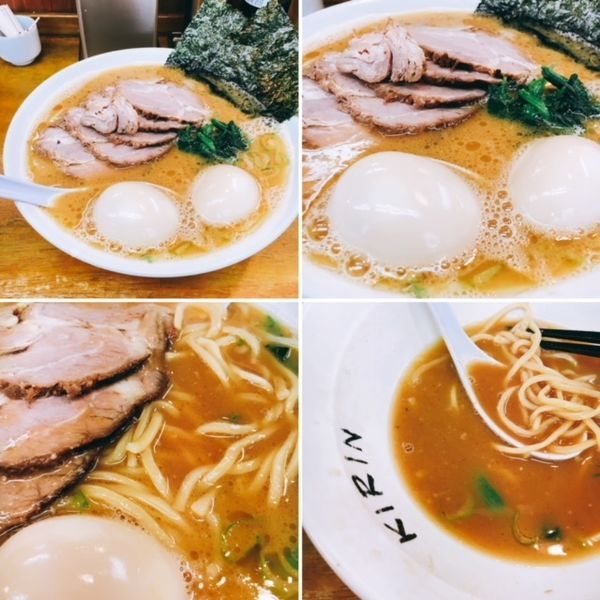 「チャーシュー麺　玉子W」@らーめん 㐂輪の写真