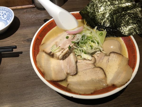 「鶏白湯白醤麺 贅沢トッピング」@拉麺5510の写真