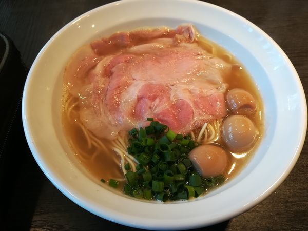 「1/6【限定】グジ蕎麦950円ウズラ味玉100円」@弘明寺丿貫の写真