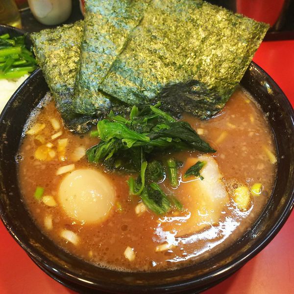 「ラーメン+味たま+ライス」@環2家の写真