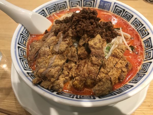 「排骨担々麺」@希須林 赤坂店の写真