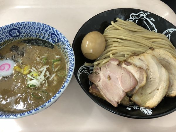 「濃厚つけめん(大) 特製トッピング」@中華蕎麦 とみ田 新春味の逸品会の写真