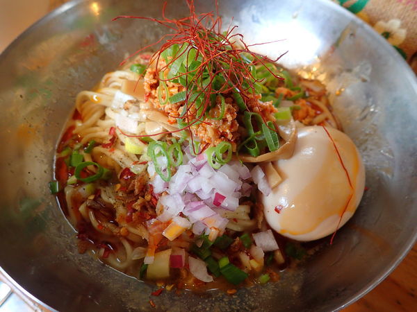 「【曜日限定】汁なし担々麺」@中華そば de 小松の写真