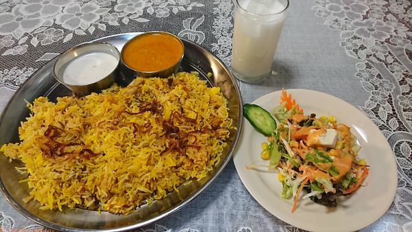 「ビリヤニランチ　９８０円」@ビリヤニハウスの写真