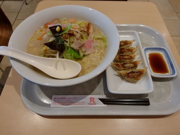 「長崎ちゃんぽん(大盛・2玉・400g)626円」@長崎ちゃんぽん リンガーハット イオンモール高崎店の写真