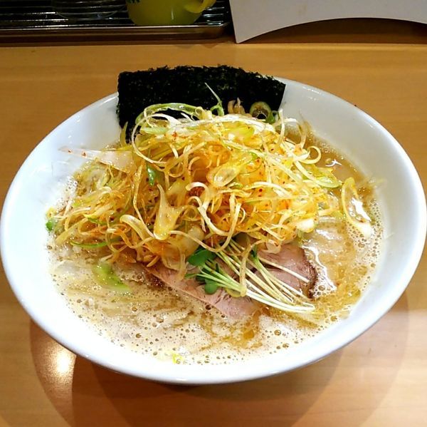 「味噌魂麺＋辛ネギ」@魂麺の写真