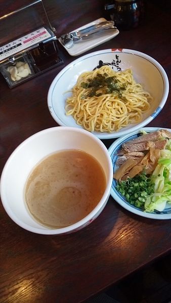 「ゆずつけ麺８４２円」@七志 渋谷道玄坂店の写真